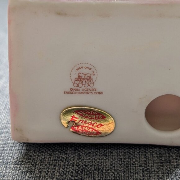 Collectible Enesco Teddy Bear Love Teacher Lucy Rigg (Lucy and Me) 1984 Vintage - Picture 4 of 4